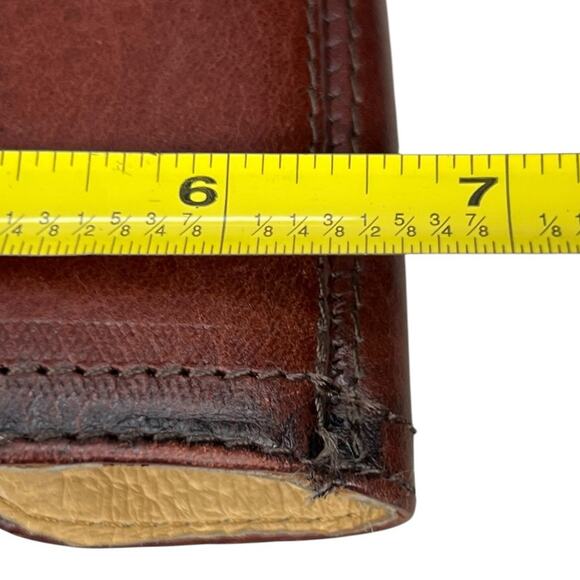 Frye Women’s Lindsay Gore Tall Brown Leather Riding Boots Size US 6 - Picture 11 of 12